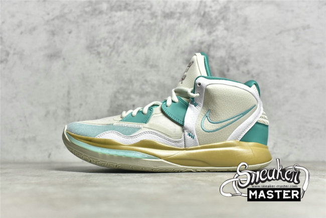 NIKE SUE BIRD X KYRIE 8 EP KEEP SUE FRESH SEA GLASS/DYNAMIC TURQUOISE/METALLIC GOLD DC9134-002