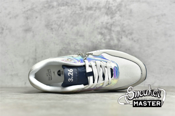 NIKE AIR MAX 1 AIR MAX DAY LA VILLE-LUMIÈRE SUMMIT WHITE/LIGHT BONE/LIGHT SMOKE GREY DQ9326-100
