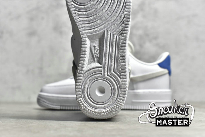 NIKE AIR FORCE 1 LOW VANDALIZED WHITE/PLATINUM TINT-GAME ROYAL-HABANERO RED 898889-103
