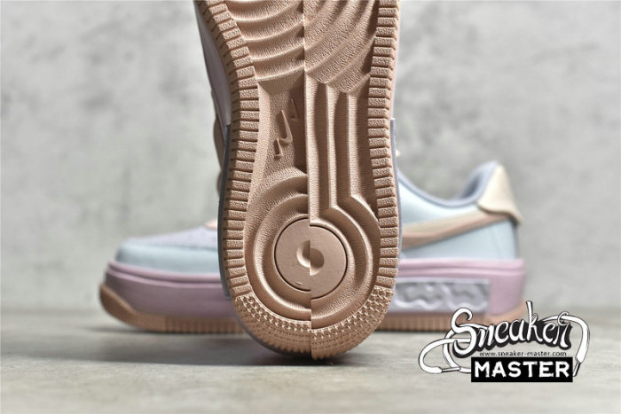 NIKE AIR FORCE 1 FONTANKA BLUE/LIGHT PINK CW6688-608