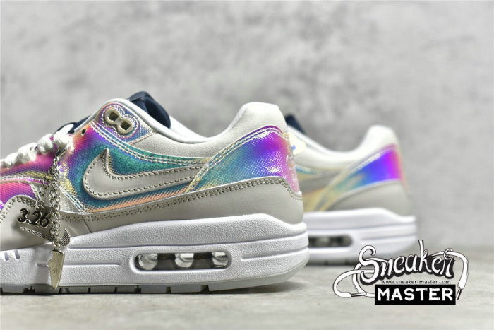 NIKE AIR MAX 1 AIR MAX DAY LA VILLE-LUMIÈRE SUMMIT WHITE/LIGHT BONE/LIGHT SMOKE GREY DQ9326-100