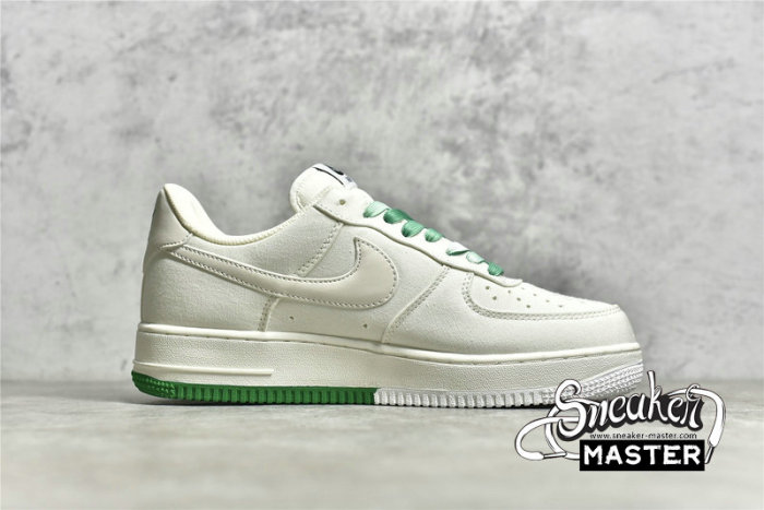 NIKE AIR FORCE 1 LOW 07 WHITE/WHITE/GREEN NA2022-002