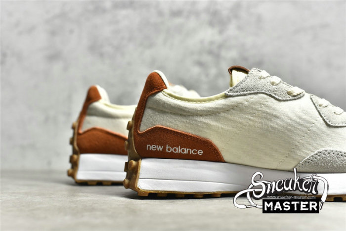 NEW BALANCE 327 RUNNING SHOES BEIGE/BEIGE/GUM MS327RA
