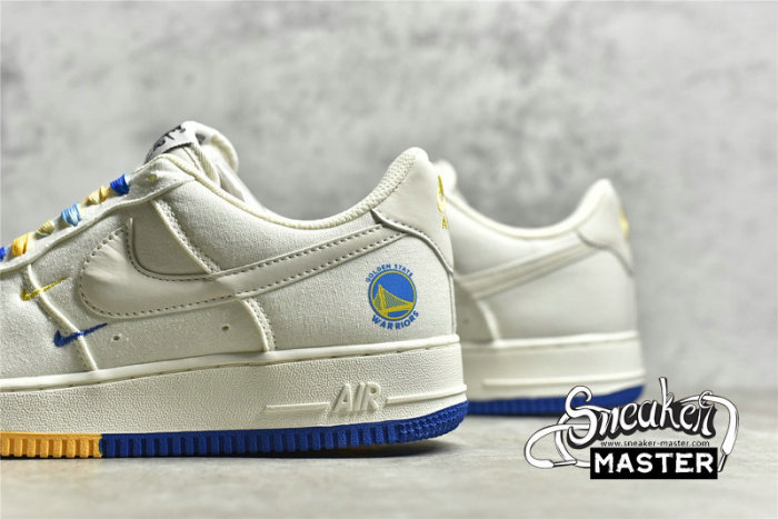 NIKE AIR FORCE 1 LOW 07 BEIGE/YELLOW/BLUE NA2022-004