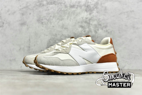 NEW BALANCE 327 RUNNING SHOES BEIGE/BEIGE/GUM MS327RA