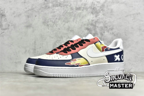 NIKE AIR FORCE 1 LOW 07 WHITE/MULTI-COLOR/BLACK 315115-112