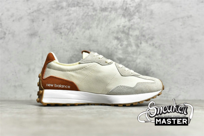 NEW BALANCE 327 RUNNING SHOES BEIGE/BEIGE/GUM MS327RA