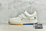 NIKE AIR FORCE 1 LOW 07 BEIGE/YELLOW/BLUE NA2022-004