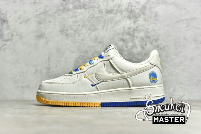 NIKE AIR FORCE 1 LOW 07 BEIGE/YELLOW/BLUE NA2022-004