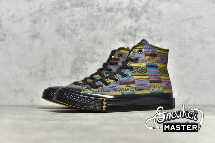 CONVERSE CHUCK TAYLOR ALL-STAR 70S HIGH BLACK HISTORY MONTH SPIRIT TEAL/BLACK 165557C