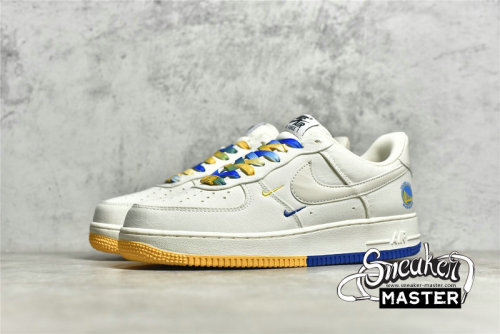 NIKE AIR FORCE 1 LOW 07 BEIGE/YELLOW/BLUE NA2022-004