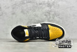 NIKE AIR JORDAN 1 RETRO HIGH OG YELLOW TOE TAXI/BLACK/SAIL 555088-711