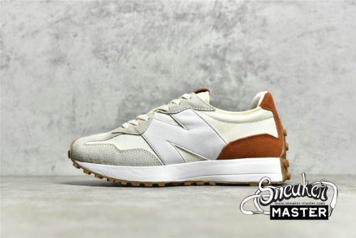 NEW BALANCE 327 RUNNING SHOES BEIGE/BEIGE/GUM MS327RA