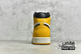 NIKE AIR JORDAN 1 RETRO HIGH OG YELLOW TOE TAXI/BLACK/SAIL 555088-711