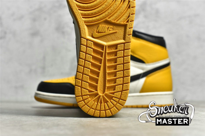 NIKE AIR JORDAN 1 RETRO HIGH OG YELLOW TOE TAXI/BLACK/SAIL 555088-711