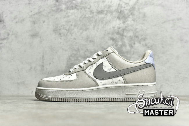 NIKE AIR FORCE 1 LOW 07 REFLECTIVE SWOOSHES SAIL/SAIL/WHITE/PURE PLATINUM DR7857-101