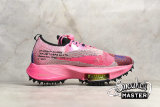 NIKE OFF-WHITE X AIR ZOOM TEMPO NEXT% PINK GLOW/BLACK CV0697-400