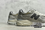 NEW BALANCE 990V3 RUNNING SHOES X JJJJOUND GREY/BLACK/WHITE M990J3