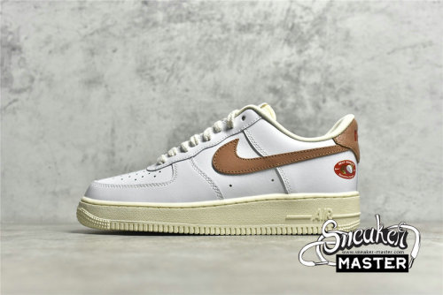 NIKE AIR FORCE 1 LOW COCONUT WHITE/ARCHAEO BROWN-COCONUT MILK DJ9943-101