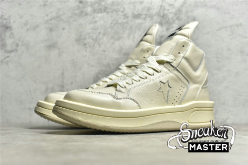 CONVERSE X RICK OWENS TURBOWPN MID BLACK/WHITE 172342C