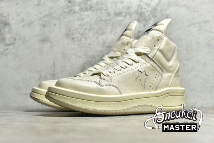 CONVERSE X RICK OWENS TURBOWPN MID BLACK/WHITE 172342C