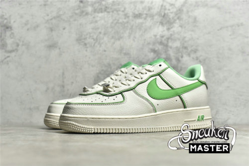 NIKE AIR FORCE 1 LOW 07 SU19 BEIGE/FLUORESCENT GREEN/WHITE UH8958-022