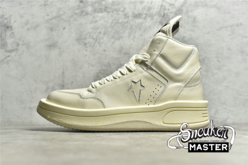 CONVERSE X RICK OWENS TURBOWPN MID BLACK/WHITE 172342C