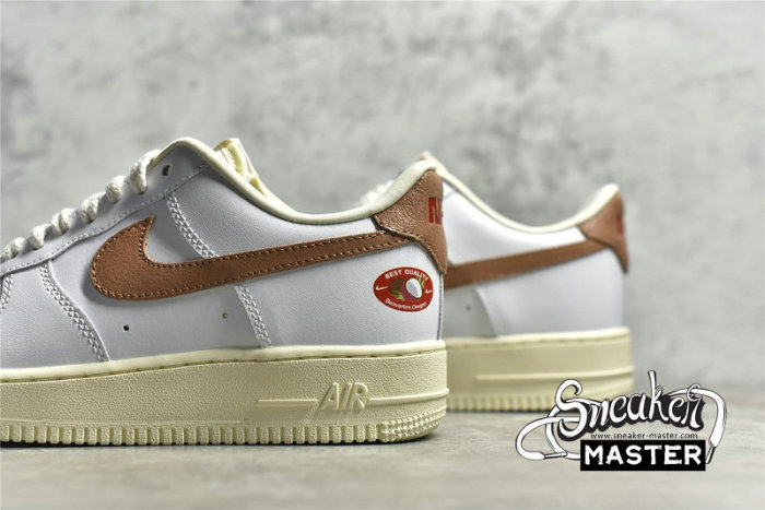 NIKE AIR FORCE 1 LOW COCONUT WHITE/ARCHAEO BROWN-COCONUT MILK DJ9943-101