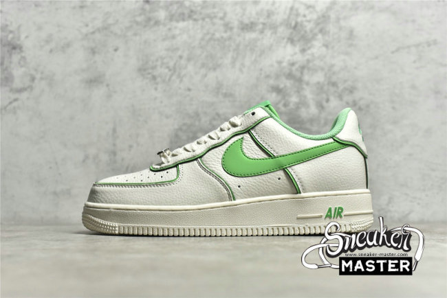 NIKE AIR FORCE 1 LOW 07 SU19 BEIGE/FLUORESCENT GREEN/WHITE UH8958-022