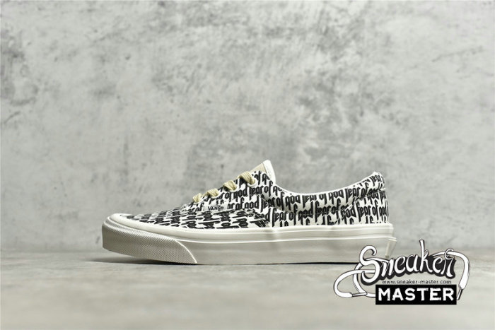 VANS ERA 95 REISSUE FOG X FEAR OF GOD WHITE/BLACK/WHITE VN0A2XRYML6
