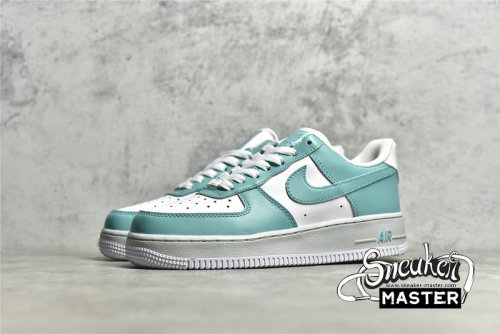 NIKE AIR FORCE 1 LOW 07 WHITE/WATER CYAN/WHITE DO7416-991