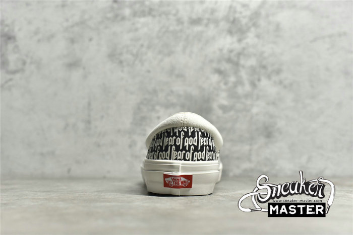 VANS ERA 95 DX X FEAR OF GOD WHITE/BLACK/WHITE VN0A3MQ5PZP1