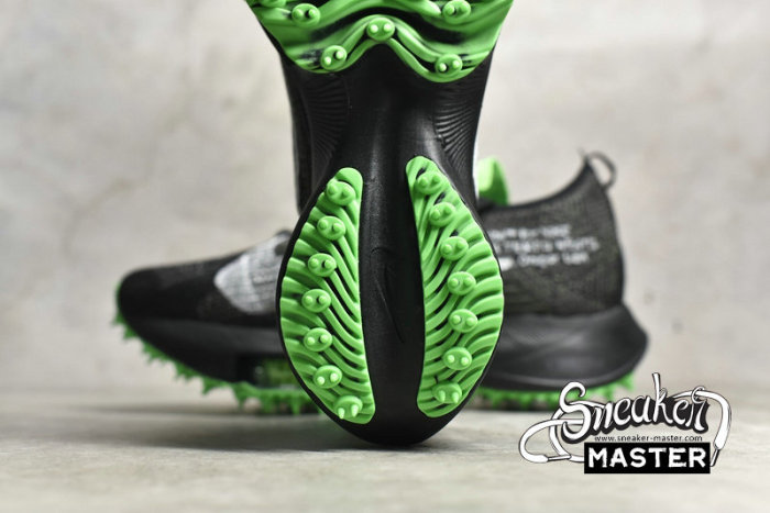 NIKE OFF-WHITE X AIR ZOOM TEMPO NEXT% BLACK/WHITE/GREEN CV0697-001