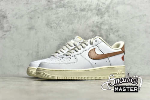 NIKE AIR FORCE 1 LOW COCONUT WHITE/ARCHAEO BROWN-COCONUT MILK DJ9943-101
