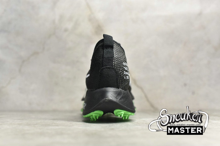NIKE OFF-WHITE X AIR ZOOM TEMPO NEXT% BLACK/WHITE/GREEN CV0697-001