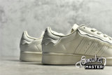 ADIDAS SUPERSTAR SHOES BEIGE/BEIGE/BLACK GW4441