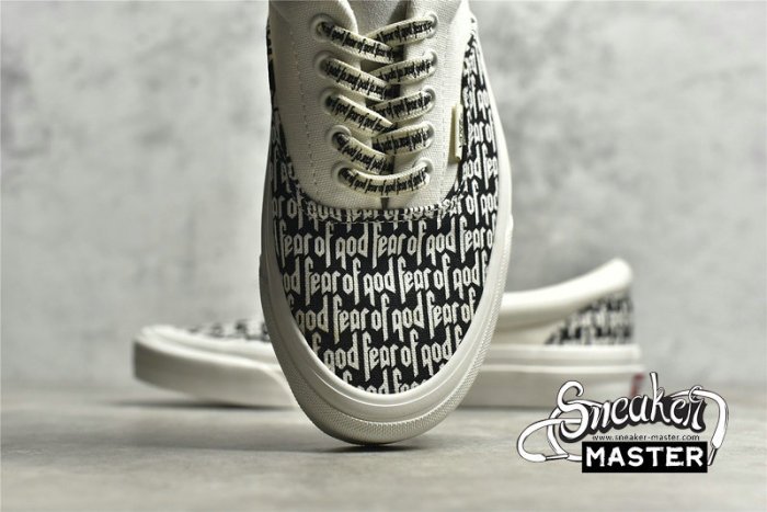 VANS ERA 95 DX X FEAR OF GOD WHITE/BLACK/WHITE VN0A3MQ5PZP1