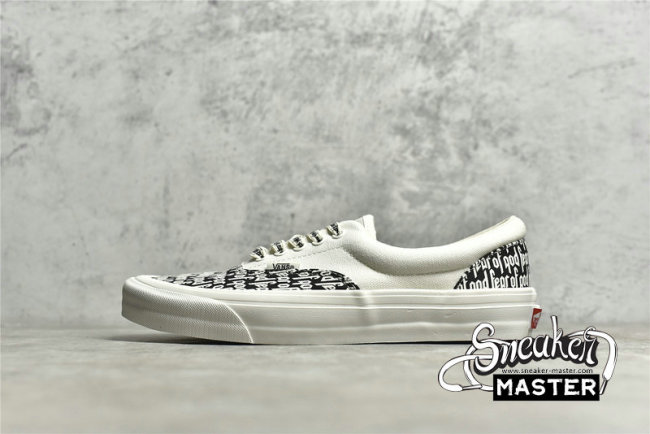 VANS ERA 95 DX X FEAR OF GOD WHITE/BLACK/WHITE VN0A3MQ5PZP1
