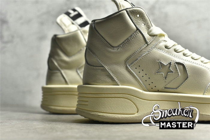 CONVERSE X RICK OWENS TURBOWPN MID BLACK/WHITE 172342C