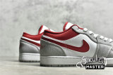 NIKE AIR JORDAN 1 LOW SE LIGHT SMOKE GREY/WHITE/GYM RED DC6991-016