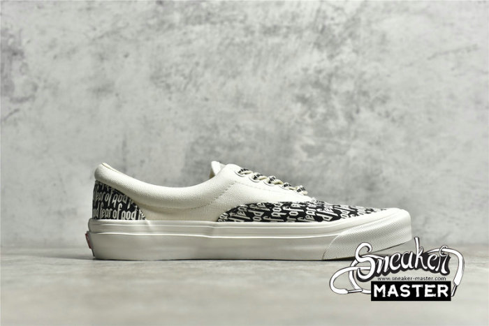 VANS ERA 95 DX X FEAR OF GOD WHITE/BLACK/WHITE VN0A3MQ5PZP1