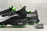 NIKE OFF-WHITE X AIR ZOOM TEMPO NEXT% BLACK/WHITE/GREEN CV0697-001