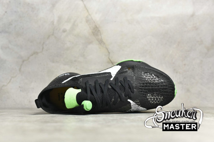 NIKE OFF-WHITE X AIR ZOOM TEMPO NEXT% BLACK/WHITE/GREEN CV0697-001