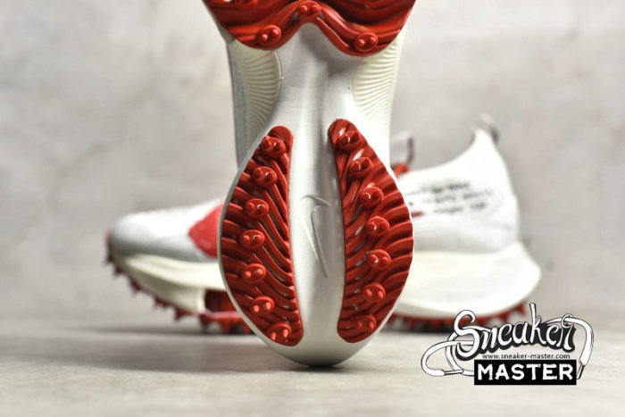 NIKE OFF-WHITE X AIR ZOOM TEMPO NEXT% WHITE/WHITE/RED CV0697-100