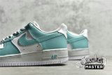 NIKE AIR FORCE 1 LOW 07 WHITE/WATER CYAN/WHITE DO7416-991