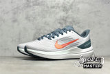 NIKE AIR WINFLO 9 PURE PLATINUM MINERAL/ORANGE/BEIGE DD6203-005