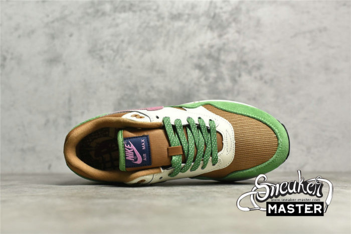 NIKE AIR MAX 1 NH TREELINE/LIGHT BORDEAUX/DARK DRIFTWOOD DR9773-300