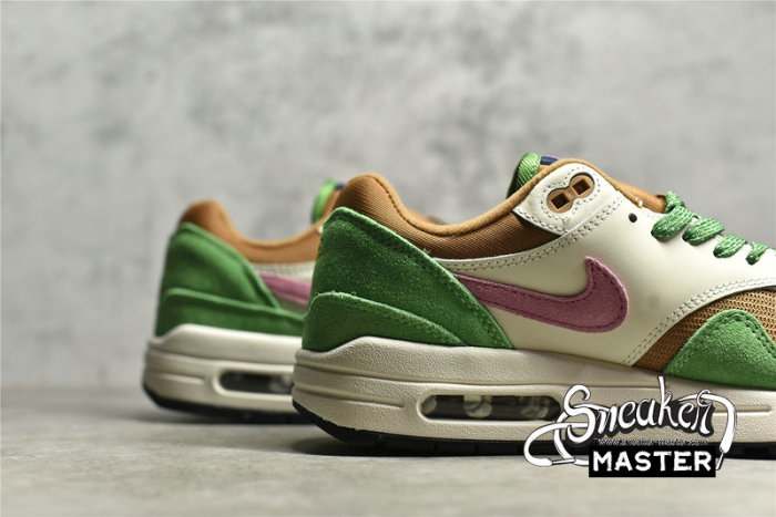 NIKE AIR MAX 1 NH TREELINE/LIGHT BORDEAUX/DARK DRIFTWOOD DR9773-300