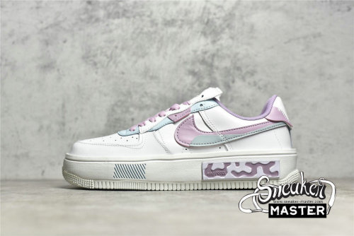 NIKE AIR FORCE 1 FONTANKA WHITE/BLUE/PINK-LIGHT PURPLE CW6688-607