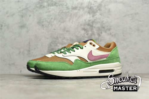 NIKE AIR MAX 1 NH TREELINE/LIGHT BORDEAUX/DARK DRIFTWOOD DR9773-300